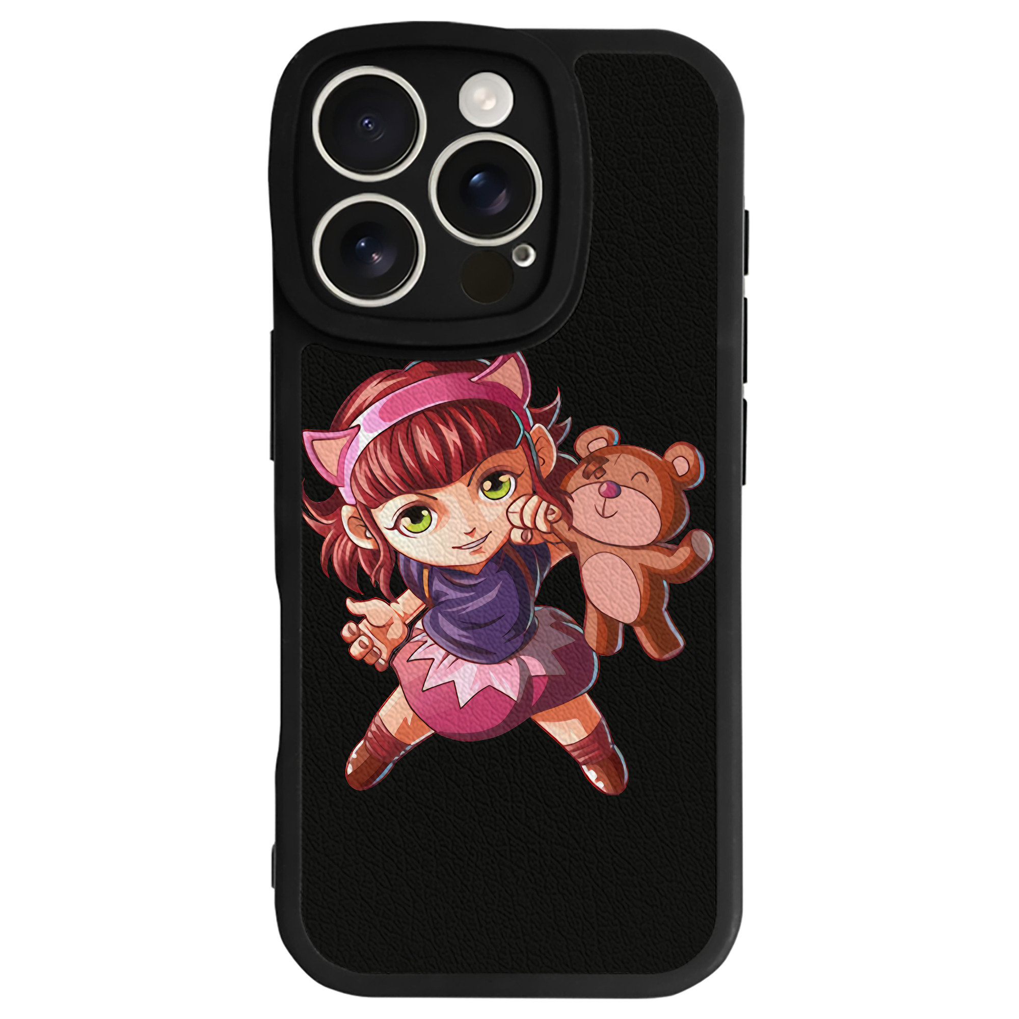 リーグ・オブ・レジェンド League of Legends LOL 【iPhone 16シリーズ対応】シリコンスマホケース（レザー調） 材質：シリコン